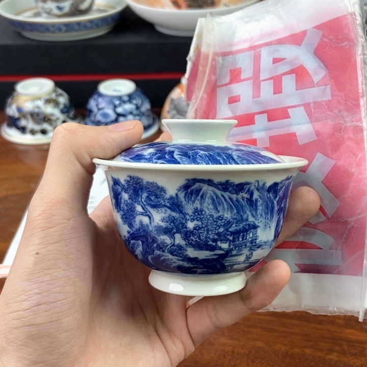 杯景德镇手绘陶瓷艺术