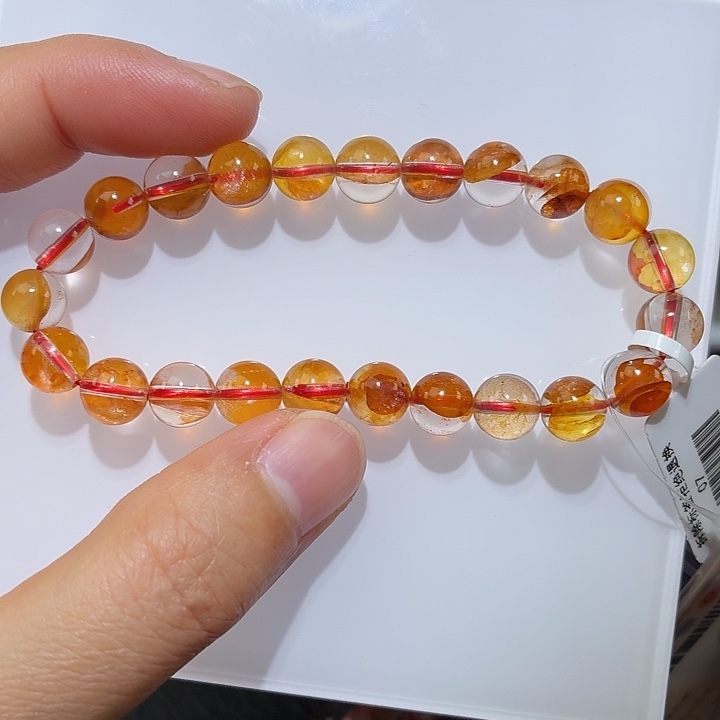 手链未镶嵌水晶黄浇花手链