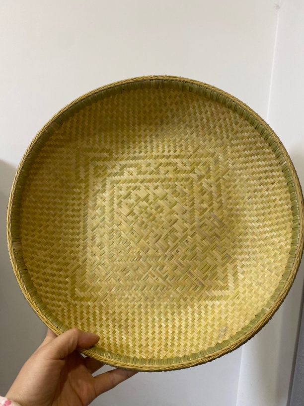 精编四角花针线篮