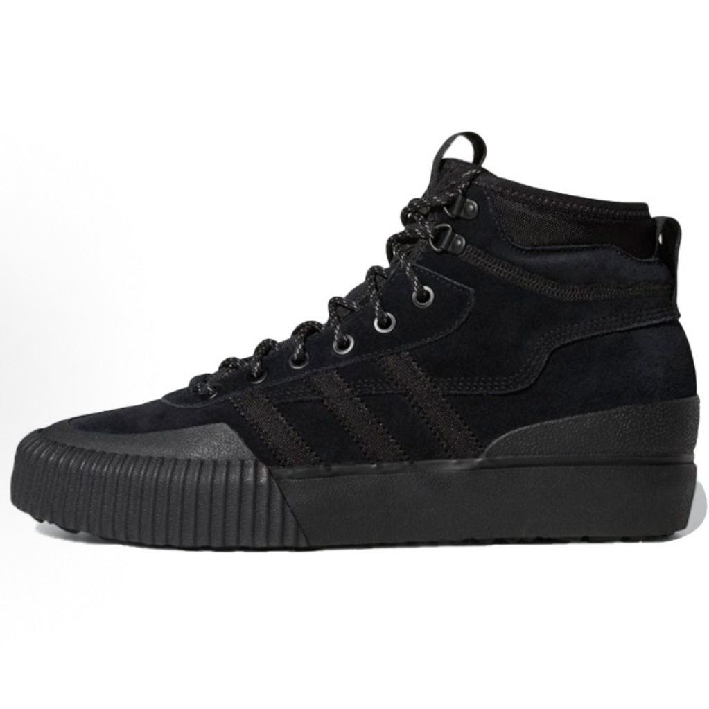 adidas originals Akando Atr 高帮 板鞋 男款 黑FV5130