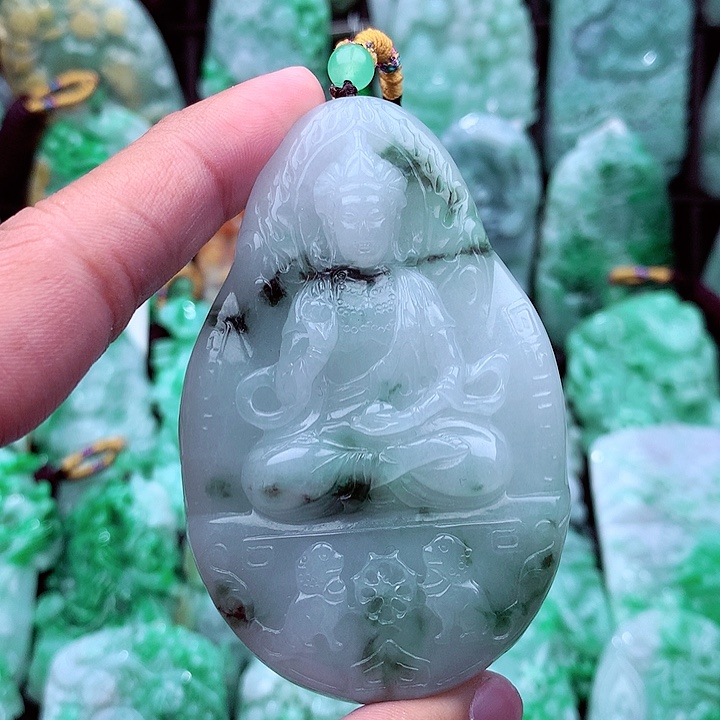 翡翠吊坠(不含链)未镶嵌