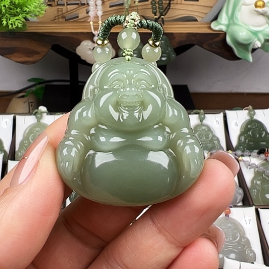 和田玉吊坠(赠链)未镶嵌