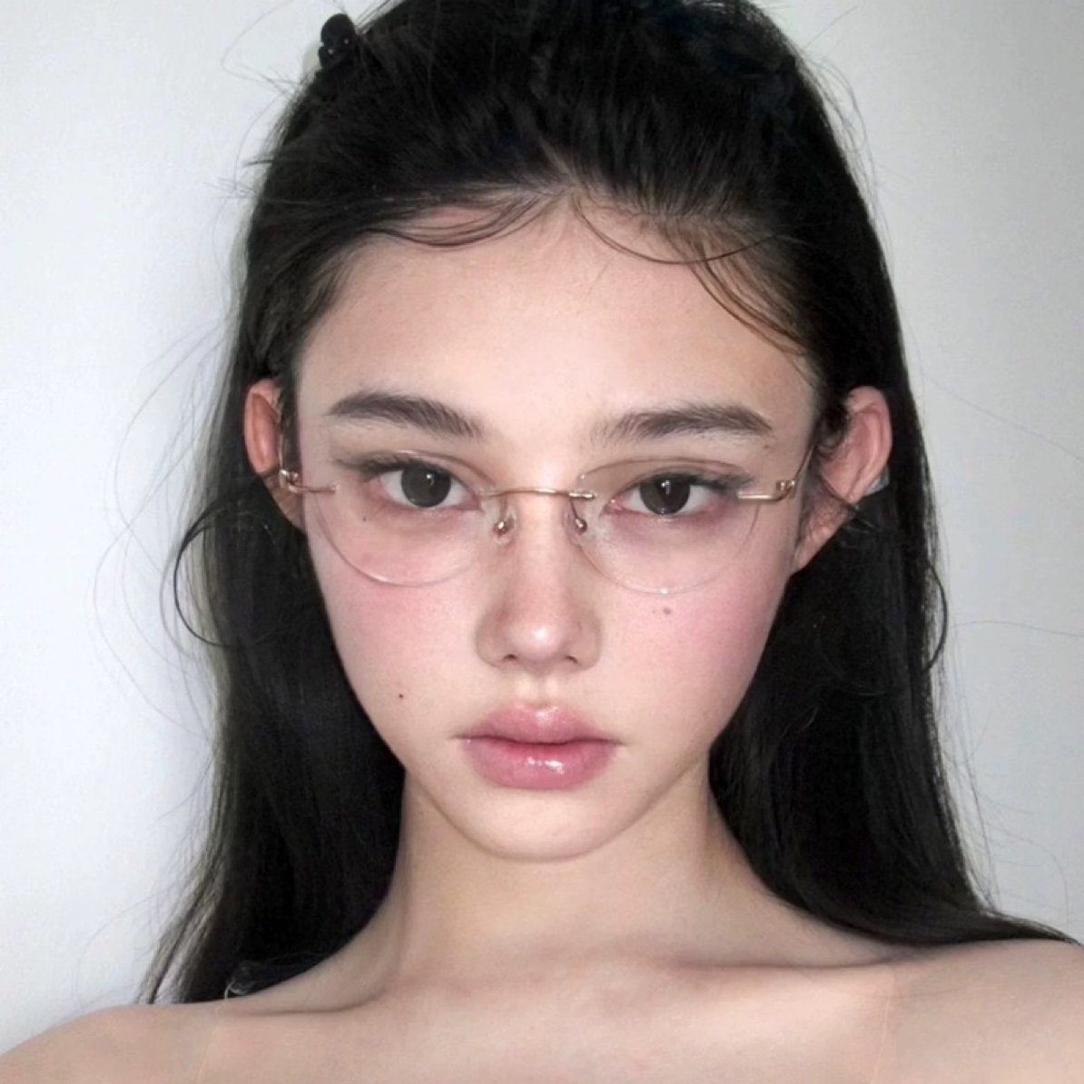 【无框计划露思娜娜鞠婧祎同款】魅某影代工厂高质钛超轻多付价 