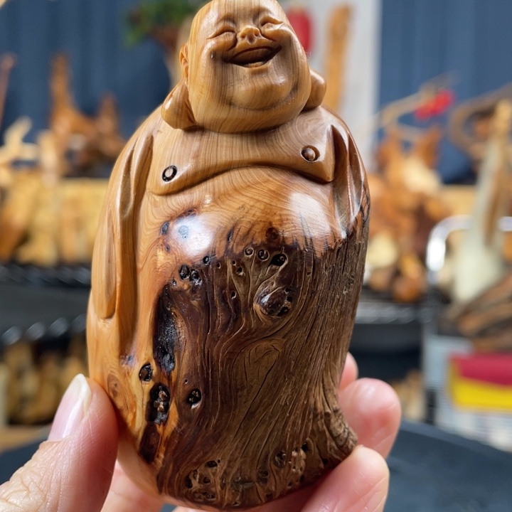 柏木（崖柏）手把件