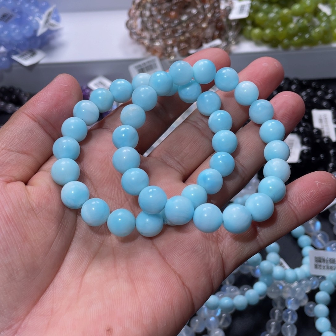 ﻩ***ﮩ水晶手链未镶嵌异极矿手链10m2条