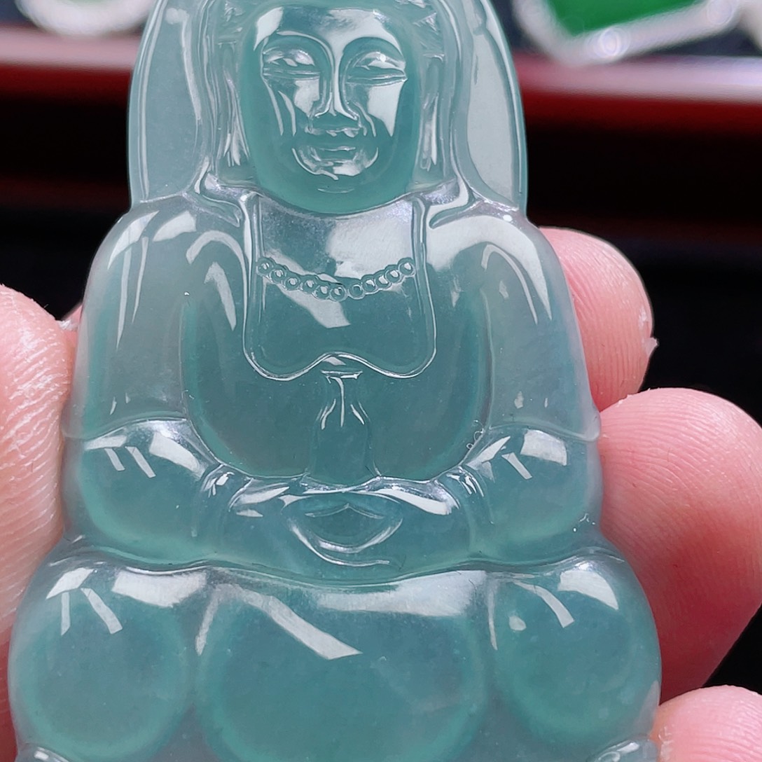 翡翠颈饰未镶嵌8，