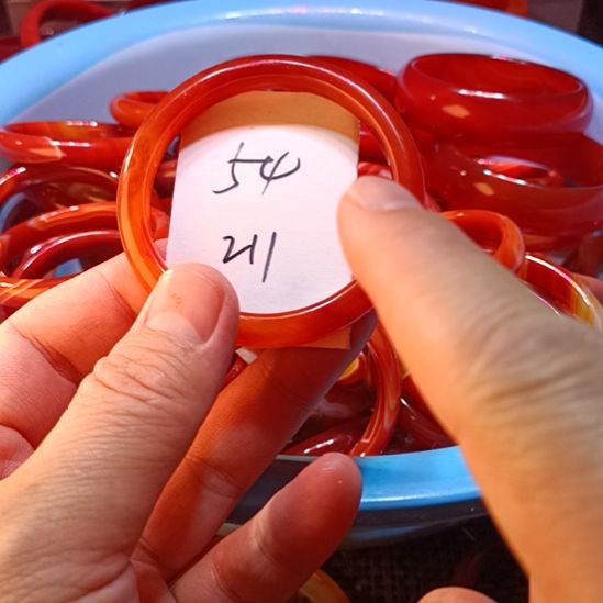 玛瑙/玉髓未镶嵌手镯