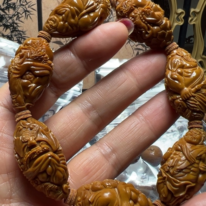 手串/手链橄榄核无**卡手工强招