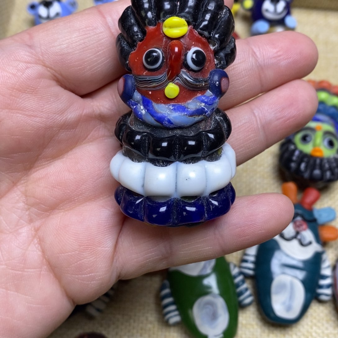 琉璃颈饰福利胡子娃不退换024