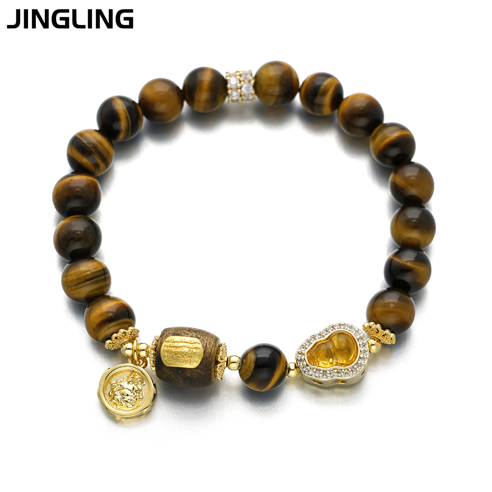 非金属仿水晶手链 非金属仿水晶 葫芦原创设计手链