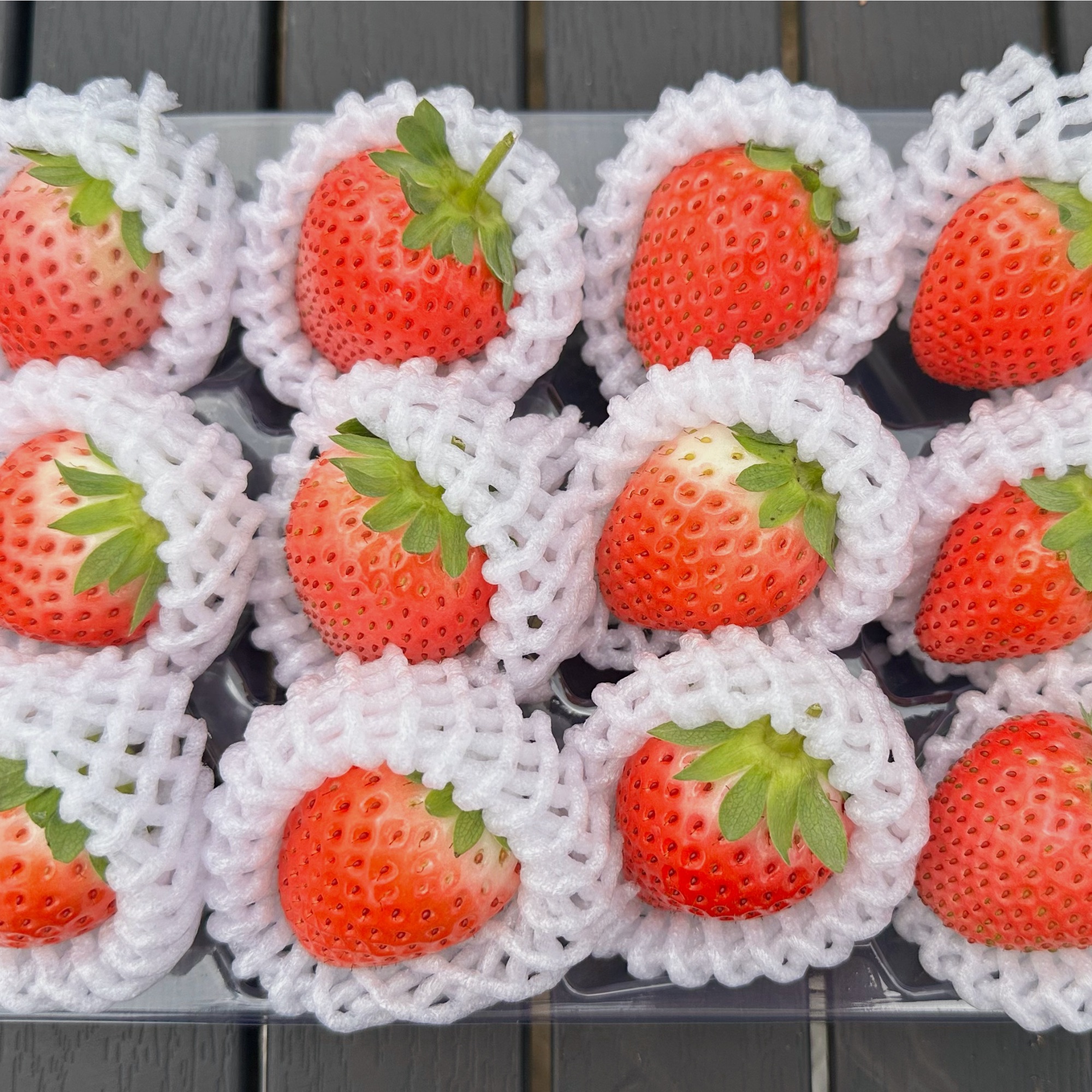 云南高原粉玉草莓礼盒装顺丰包邮