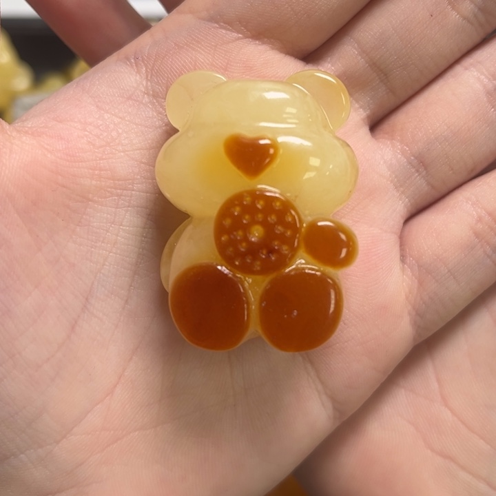 琥珀颈饰未镶嵌微瑕天然蜜蜡配件