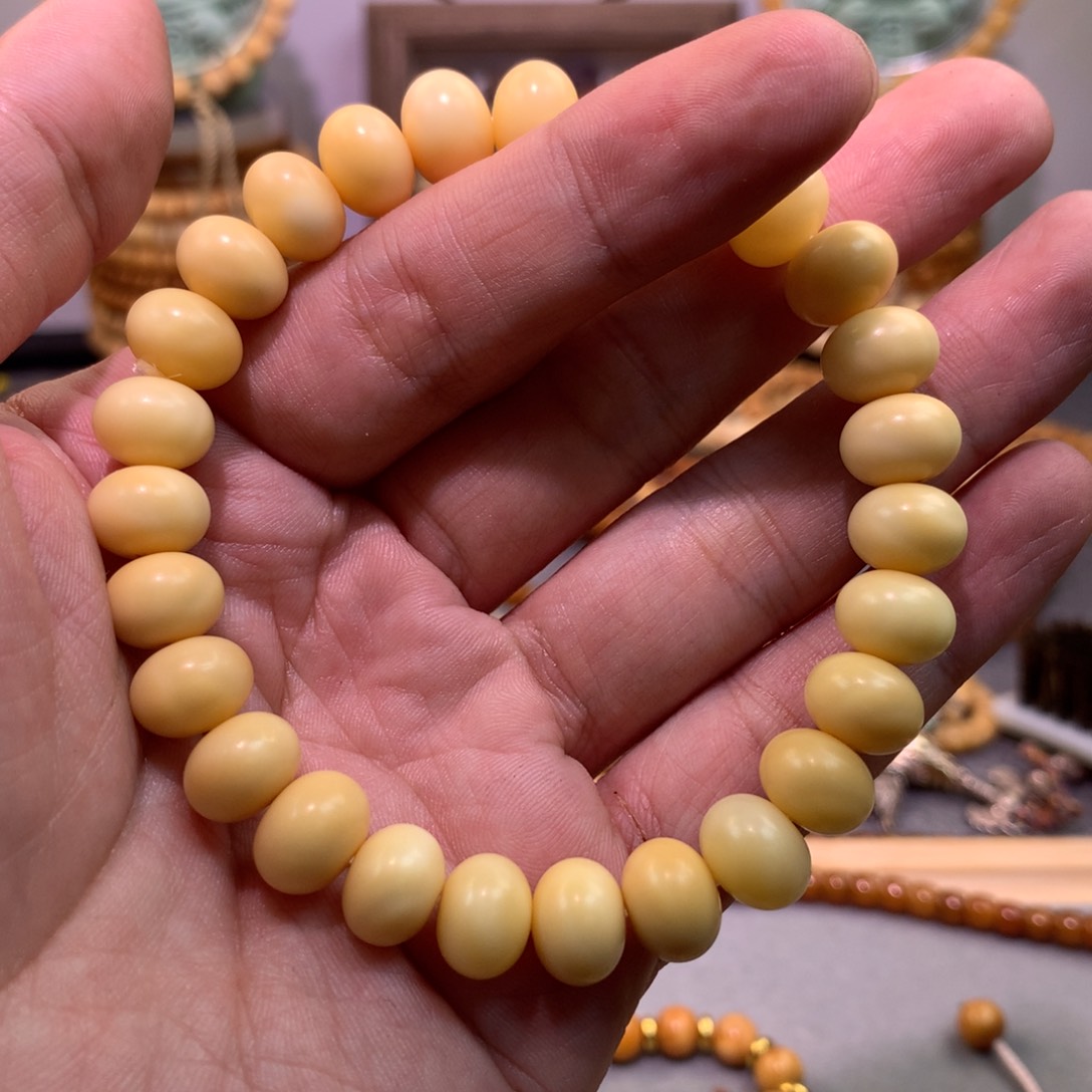 星月菩提吊坠11×9算盘珠单圈