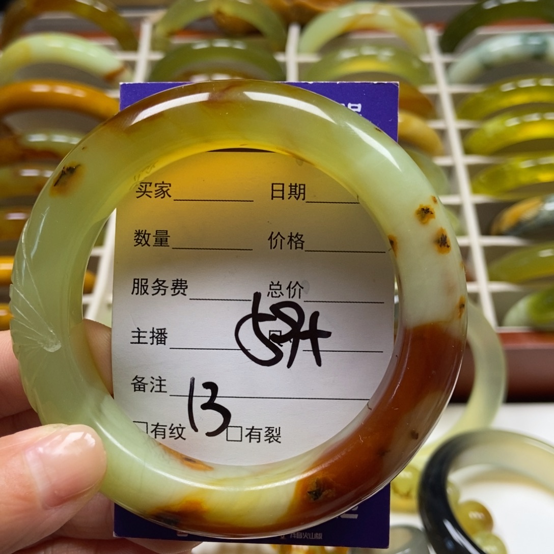 未镶嵌蛇纹石玉手串
