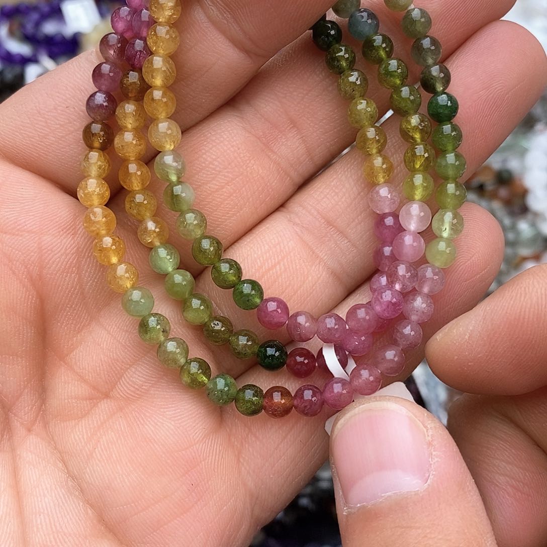 碧玺手链未镶嵌手链