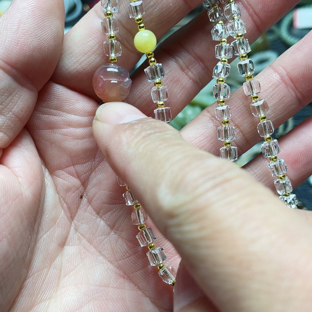 未镶嵌手链水晶手串