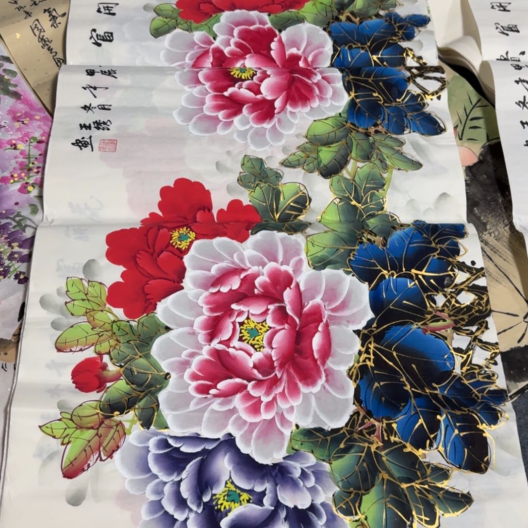 国画晓彤美术馆直播间