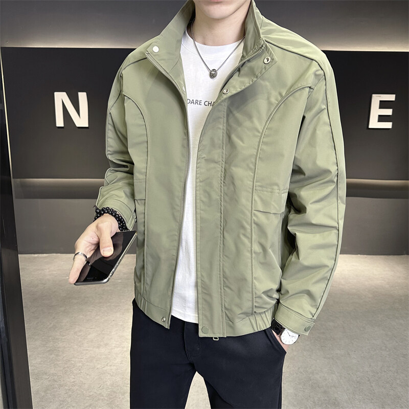 TUCANO/啄木鳥男士立领夹克潮流工装外套春秋新款休闲百搭上衣