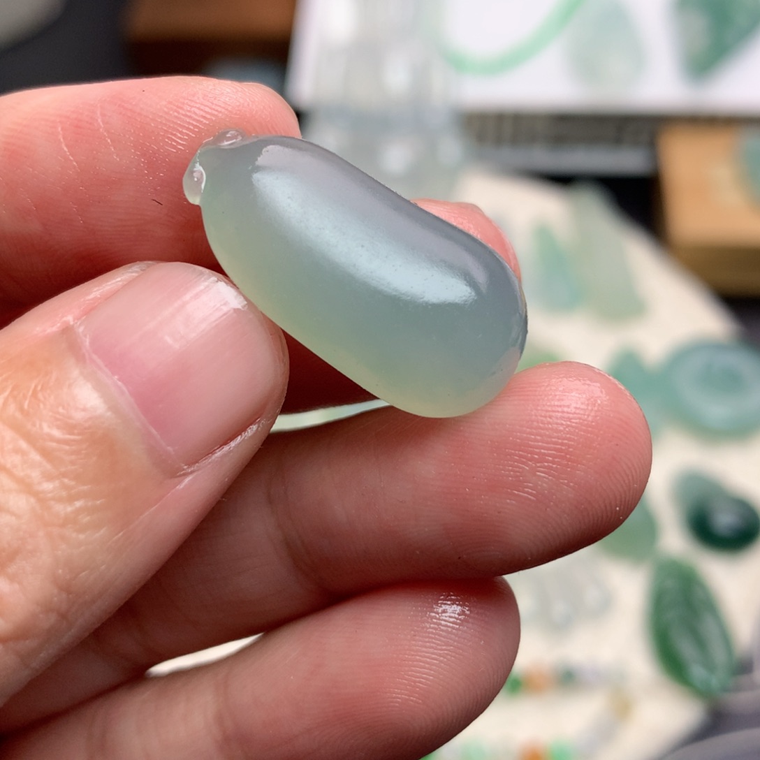 未镶嵌定制翡翠福瓜