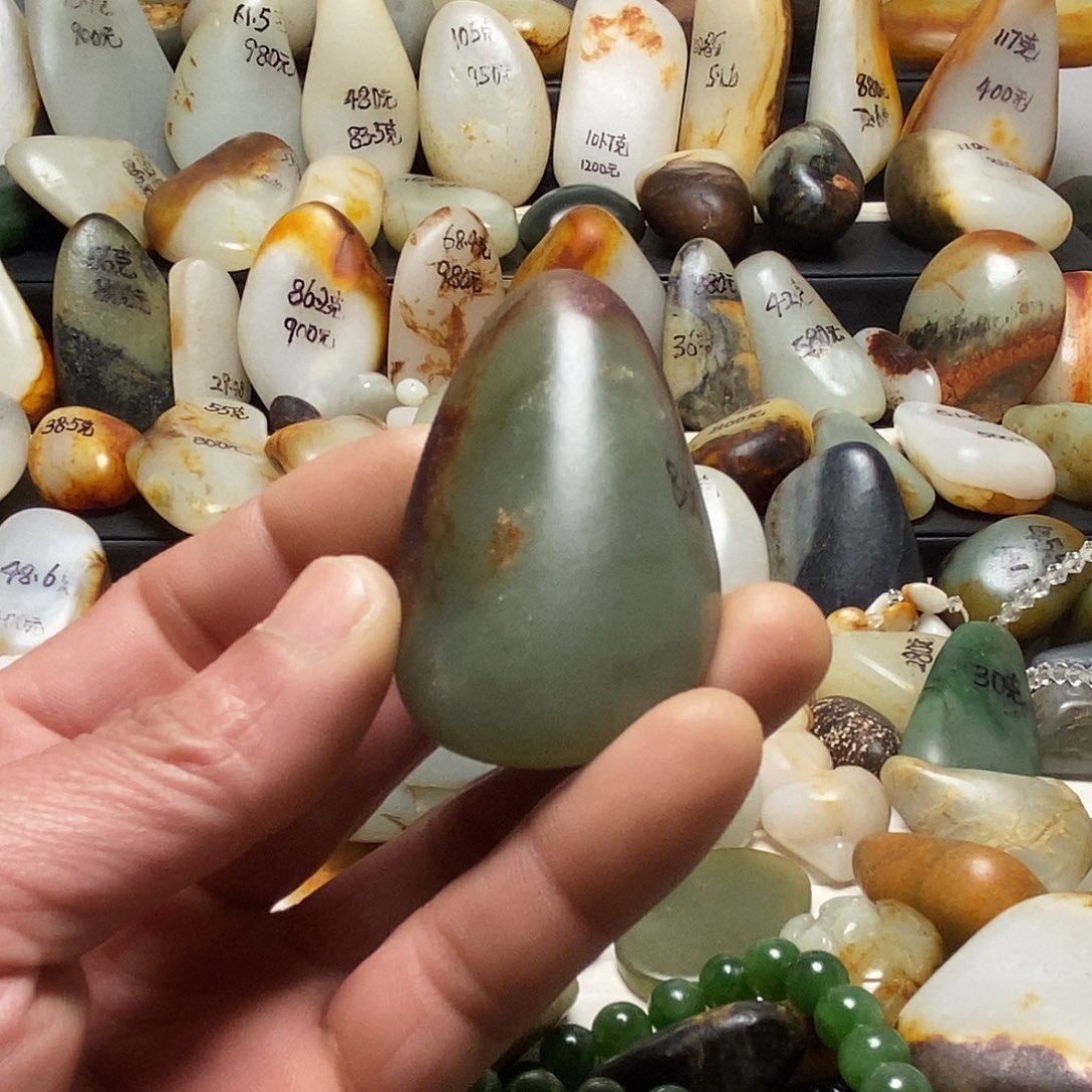 和田玉颈饰未镶嵌任**n吊坠