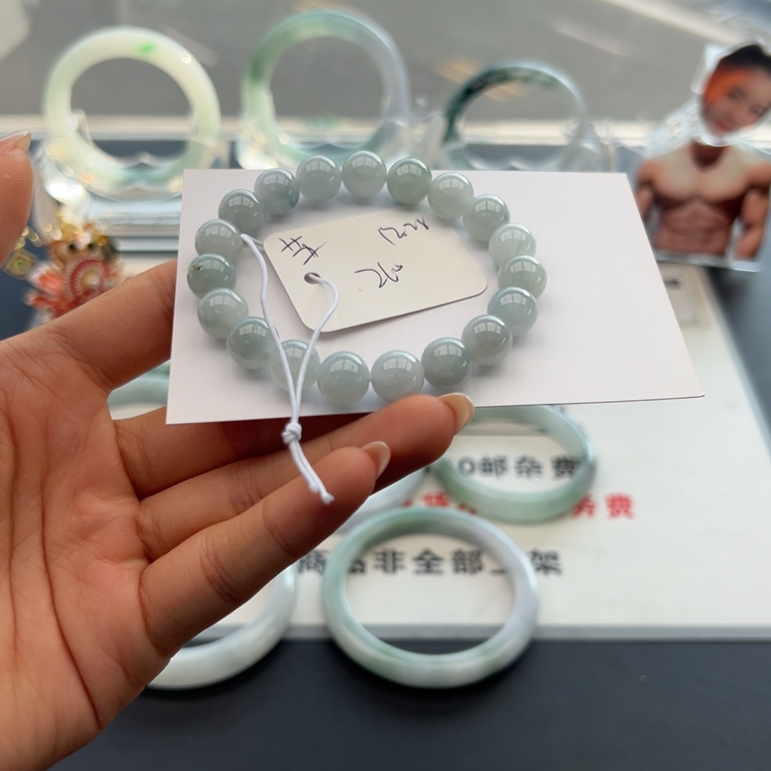 未镶嵌手链翡翠翡翠