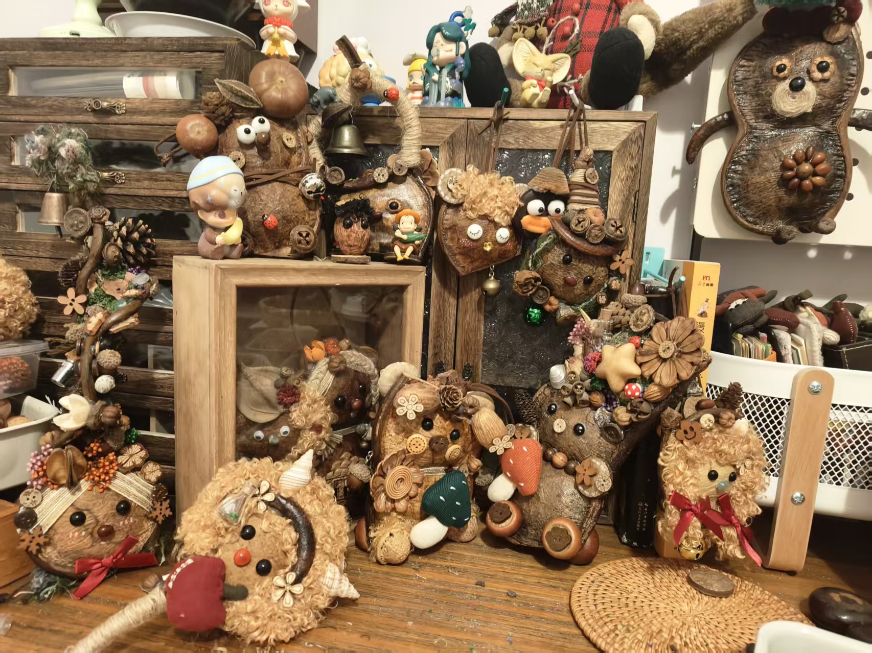 手工豆荚娃娃零星补差