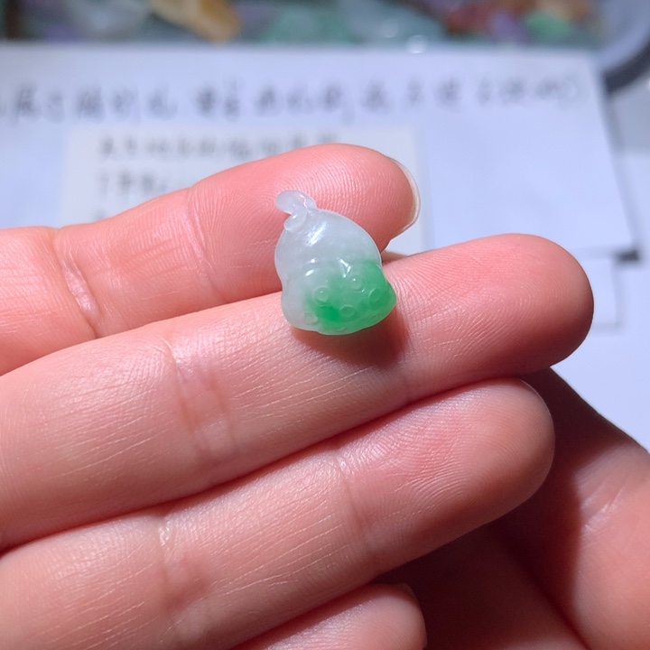 翡翠未镶嵌颈饰翡翠9