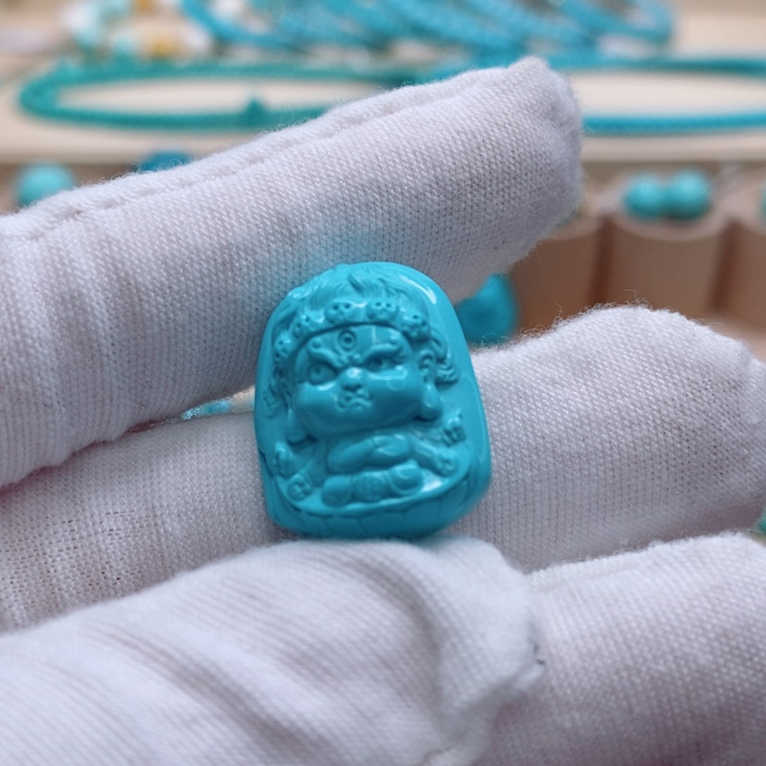 绿松石珠宝奇石未镶嵌