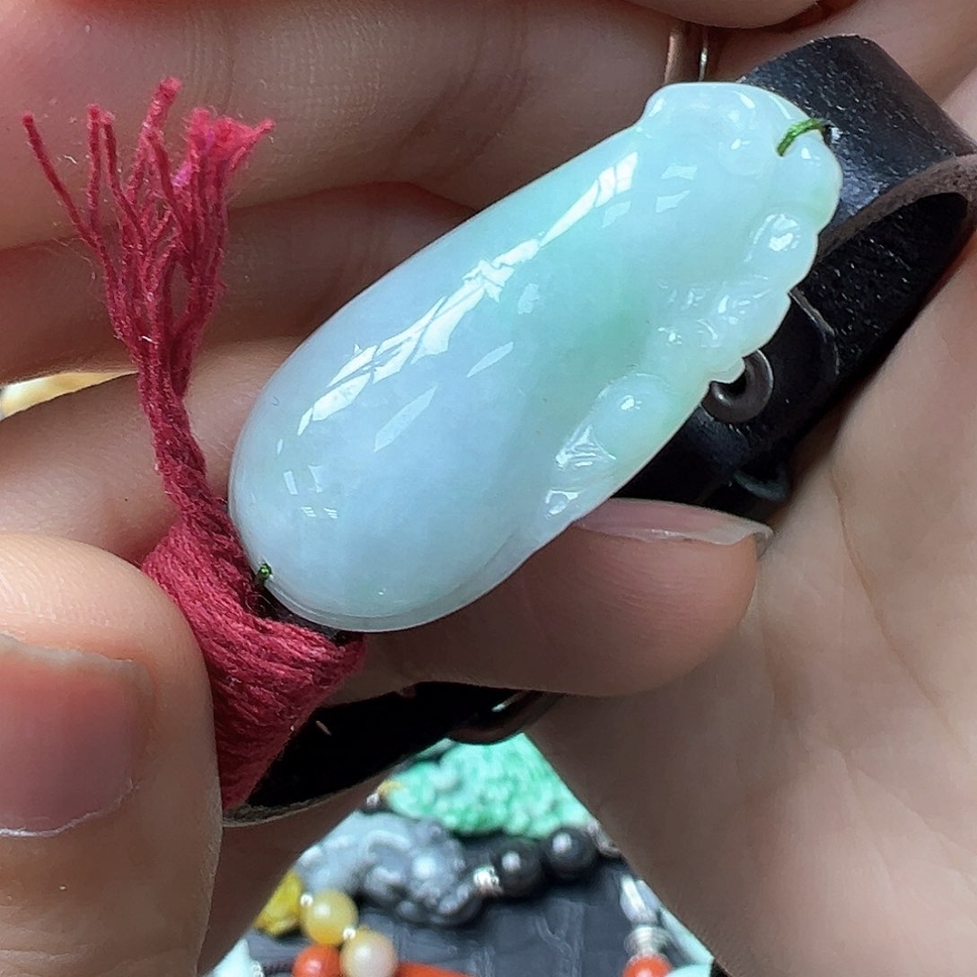 翡翠戒指未镶嵌炸
