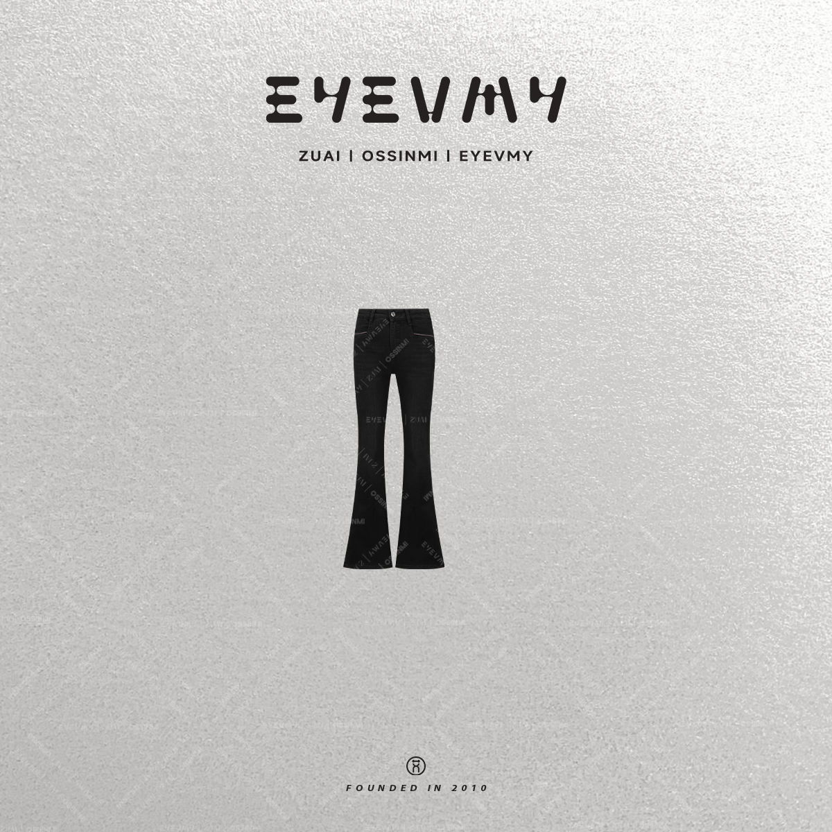 【喇叭瘦瘦裤】显瘦复古修身百搭高腰微喇牛仔裤WT54TYQ331