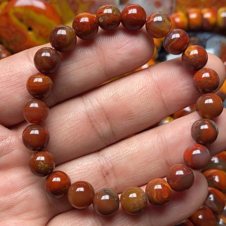 玛瑙/玉髓手串未镶嵌