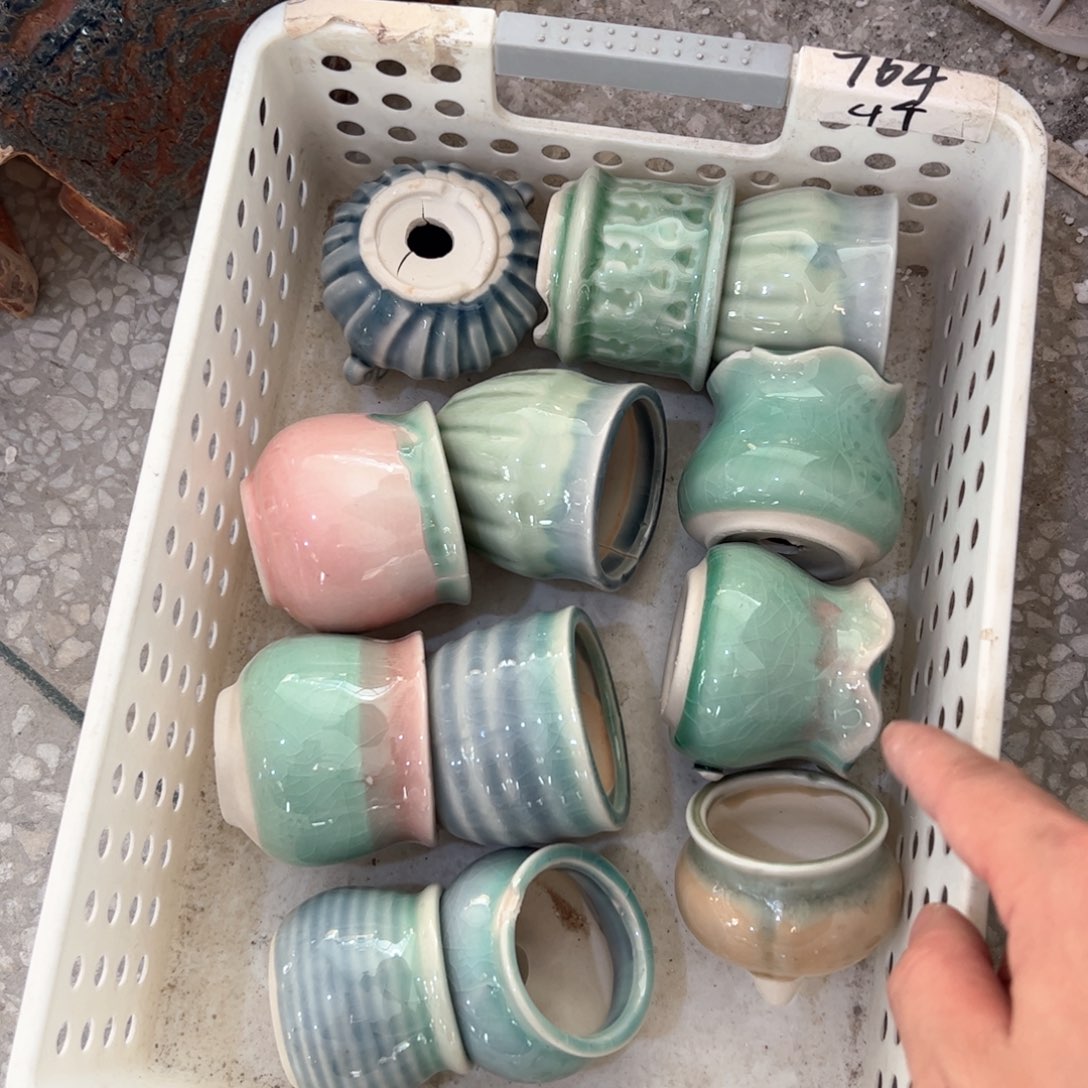 陶瓷多肉小花盆@@