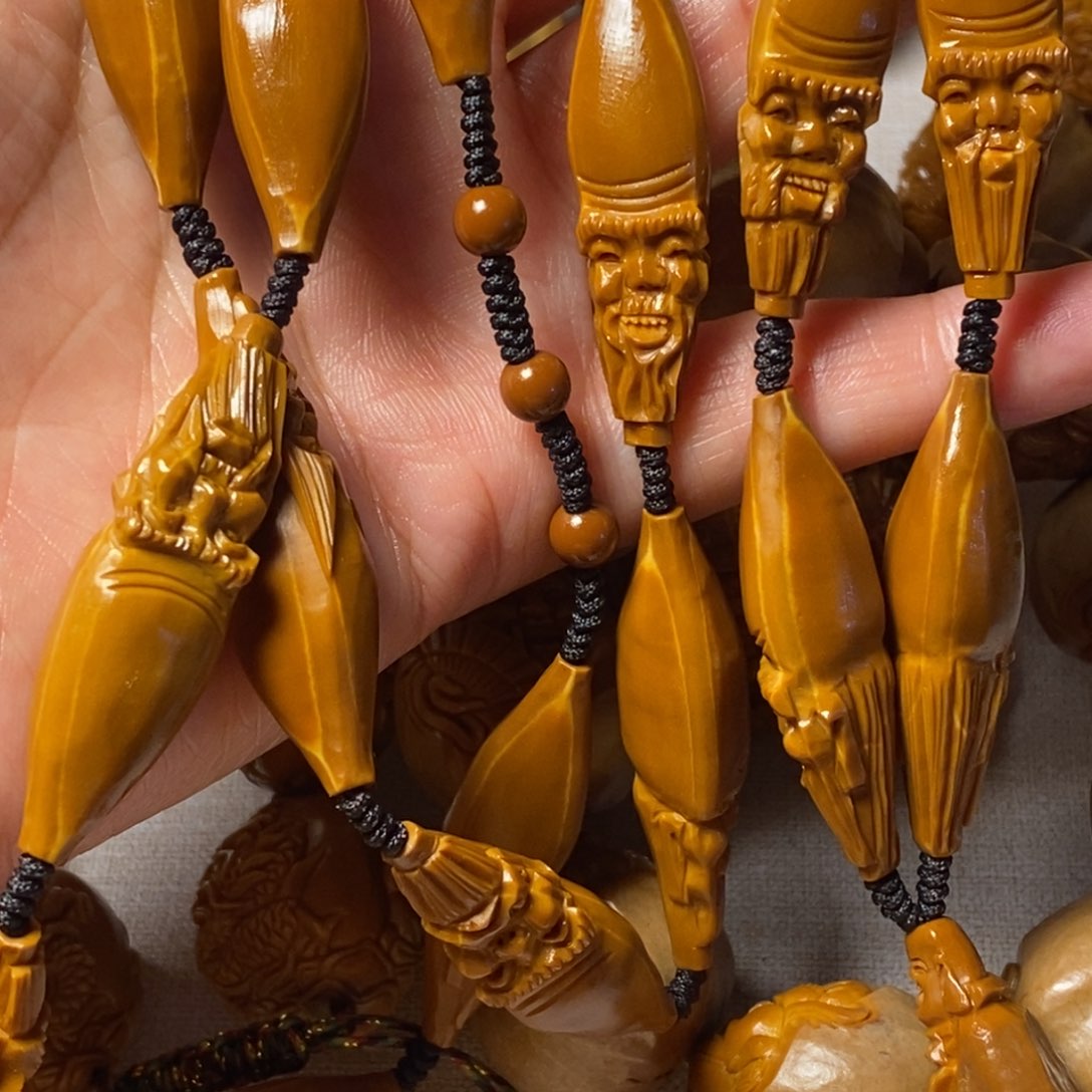 橄榄核手串/手链｛****｝柳叶罗汉