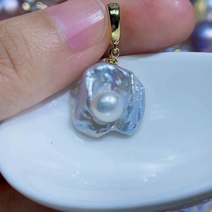 颈饰未镶嵌淡水珍珠