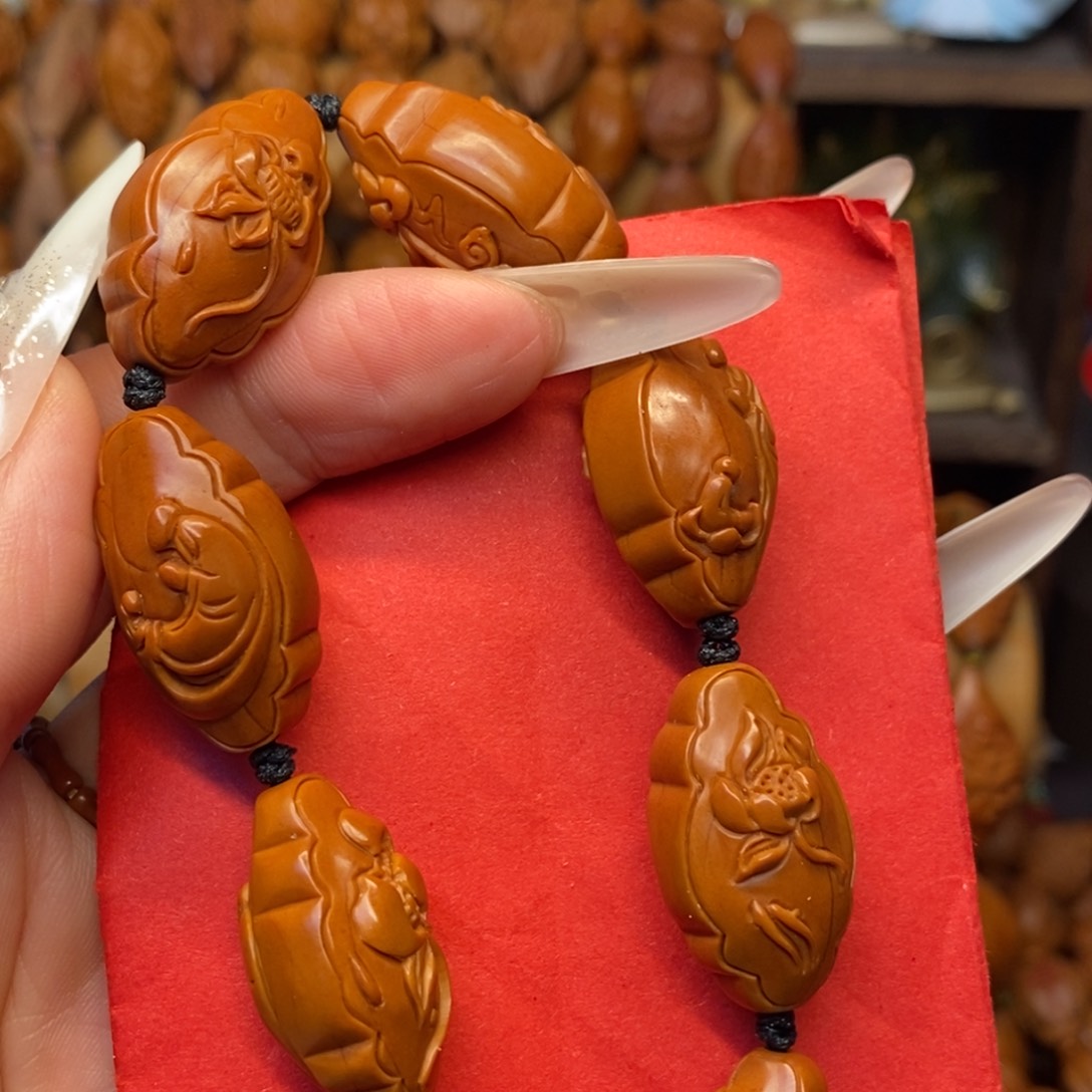 橄榄核手串/手链莲花无相