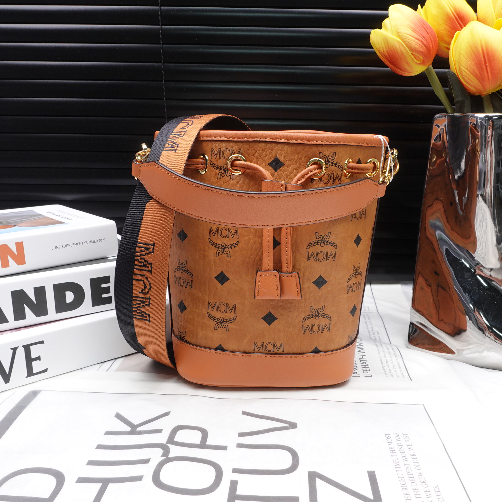 95新 MCM 单肩包/T10158737