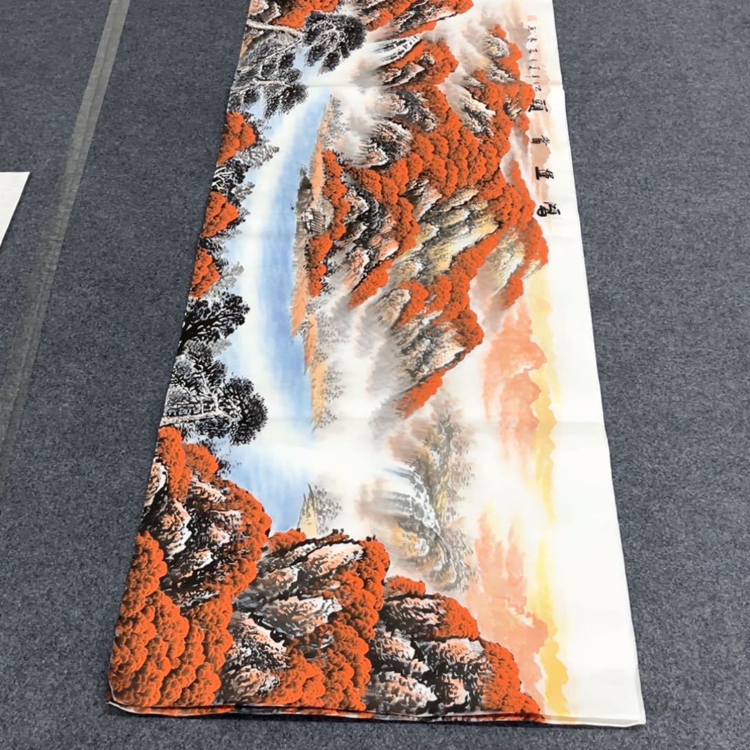 国画国画作品老师手绘