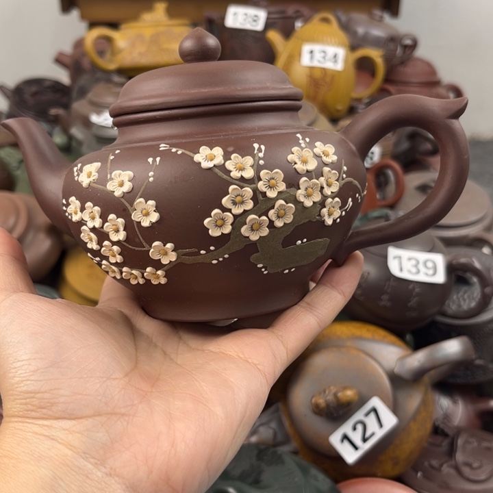 茶壶紫砂紫砂壶微瑕