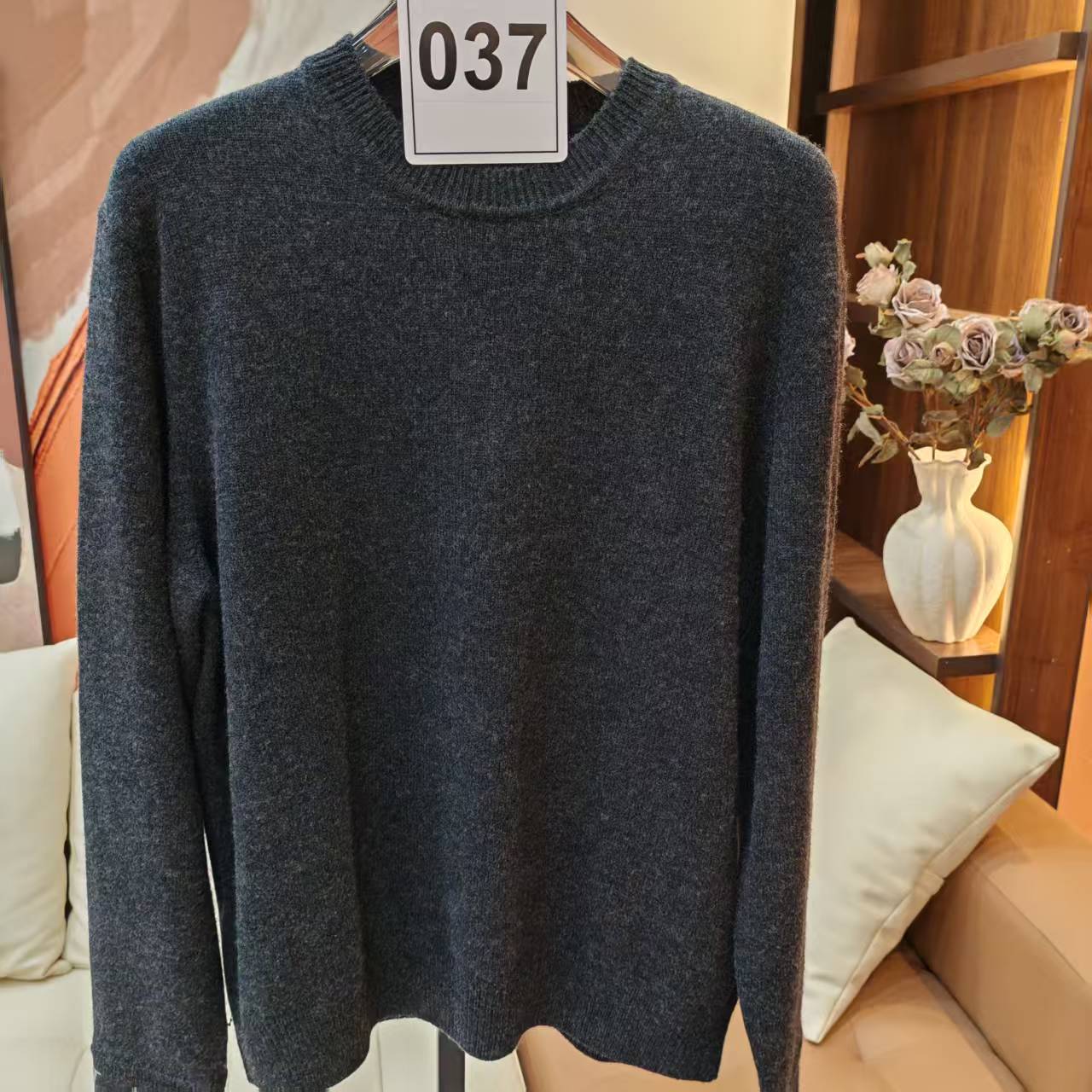 99新 Alexander McQueen/亚历山大·麦昆 联名袖子提花长袖037