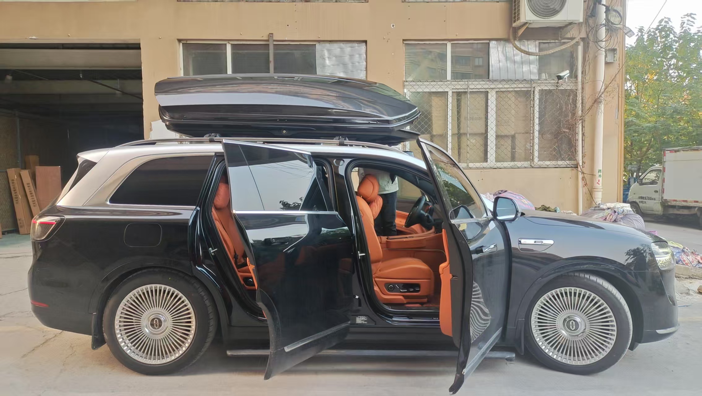 【问世M7 M9】专用车顶行李箱车载旅行箱新款露营加强安装简单