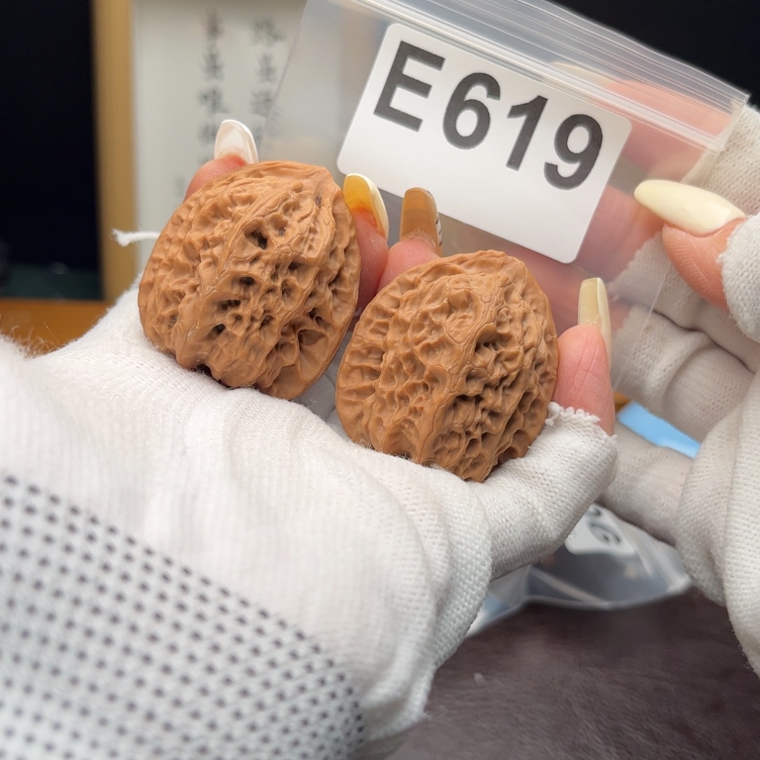 文玩核桃把件36佛度e619