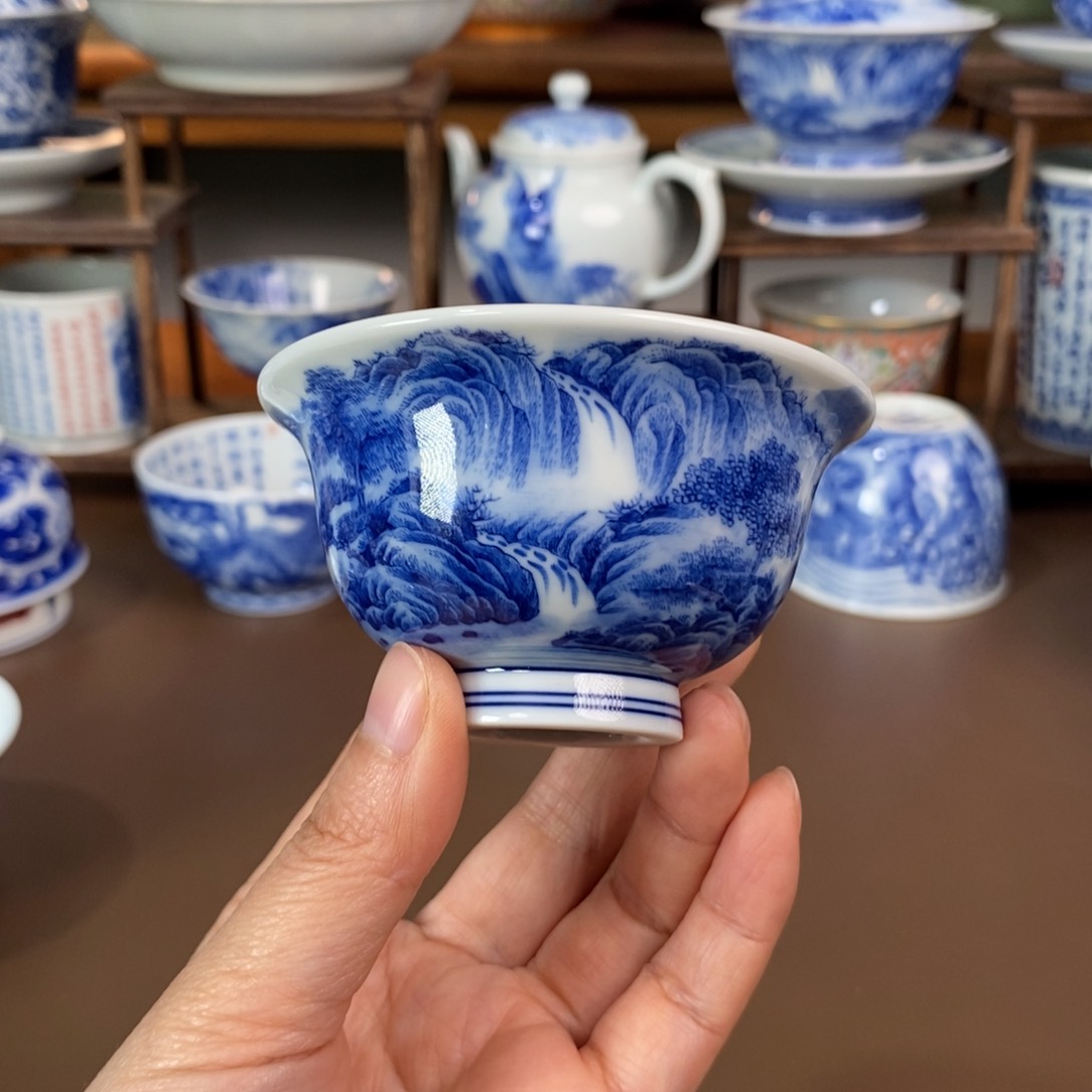 景德镇陶瓷手工手绘