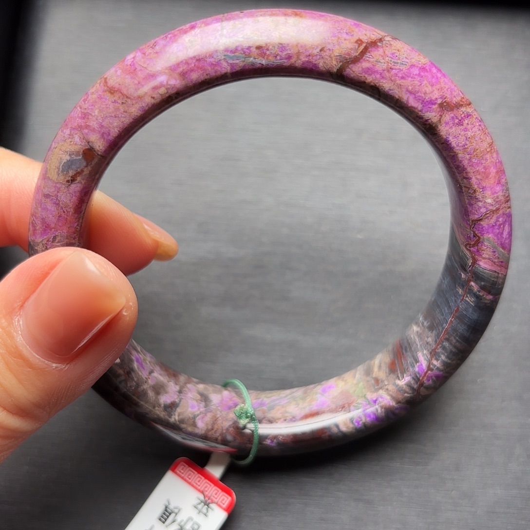 苏纪石（舒俱来）未镶嵌手镯58+