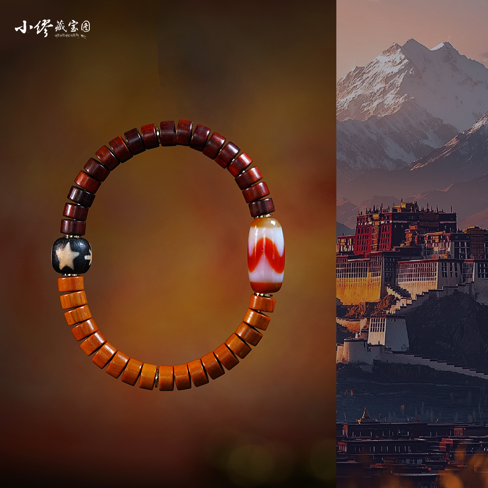 【缪老师严选】SJ2709 玛瑙桶珠手链 多样性发其一