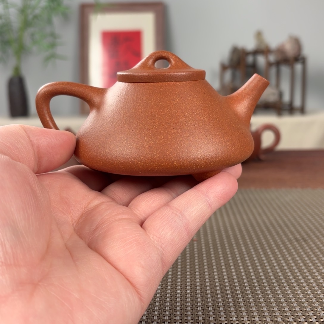 紫砂茶壶微瑕黄龙山原矿紫砂壶