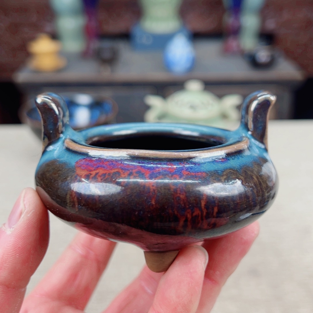 瓷片正能量陶瓷艺术品