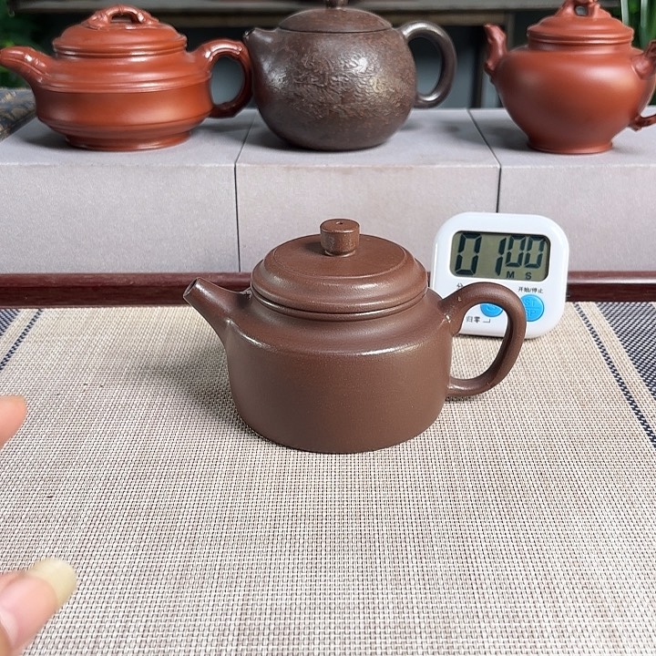 漂***乡茶壶紫砂宜兴原矿手工紫砂壶