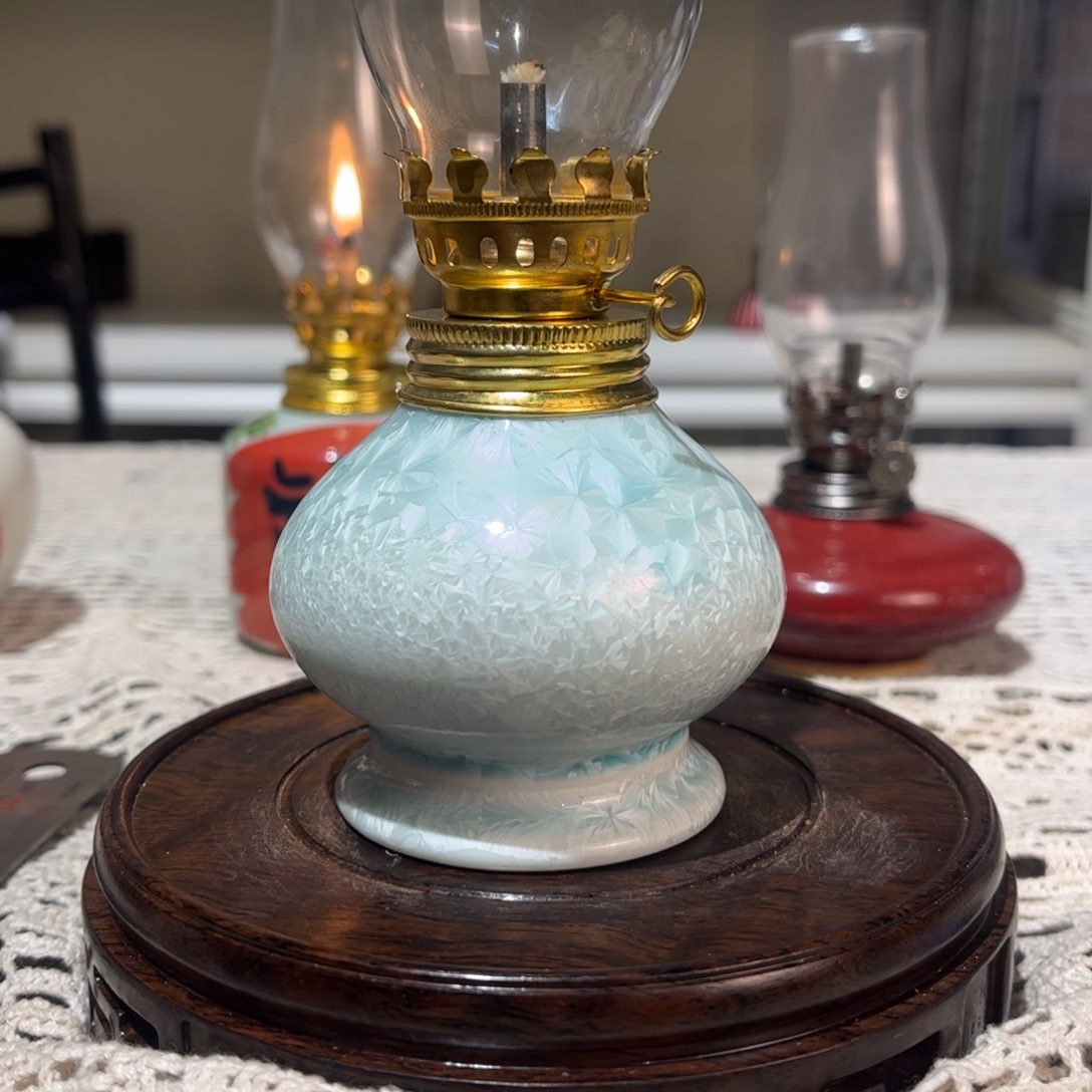 摆件景德镇陶瓷香薰灯