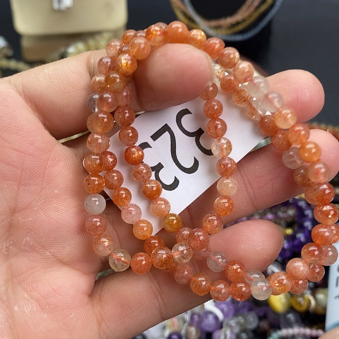 日光石手链未镶嵌手链