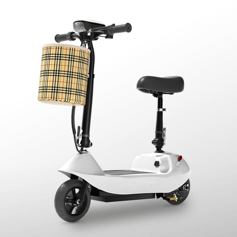 【9986人收藏】小海豚折叠电动车迷你代步小电动车成人便携滑板车